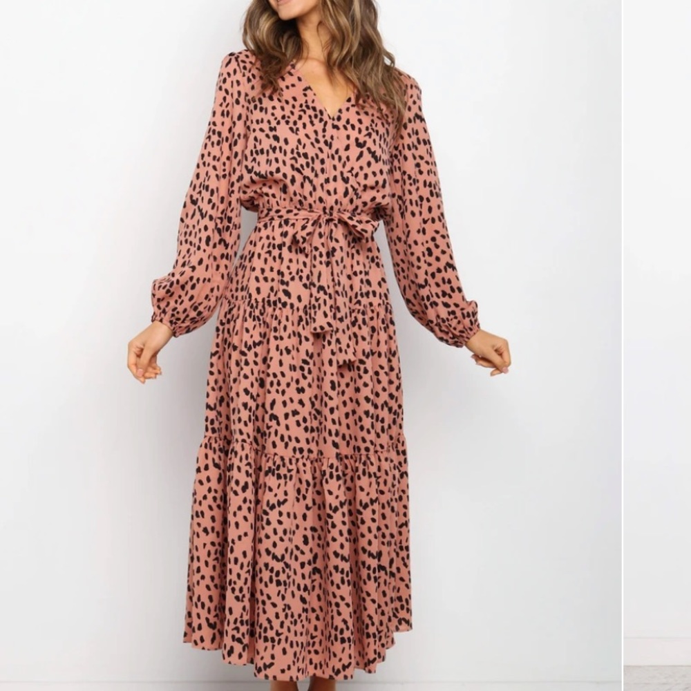 Petal + Pup HYDE DRESS - TERRACOTTA Maxi Dress Size 0